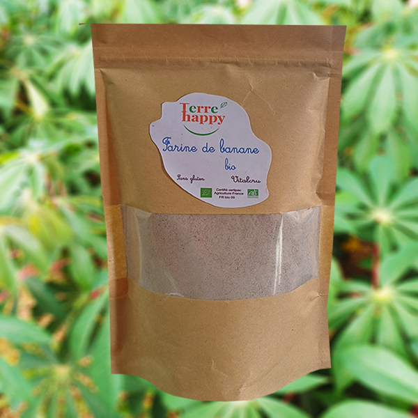 farine de banane bio sans gluten