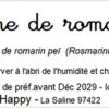 tisane de romarin bio – rosmarinus officinalis