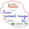 poudre de piment rouge bio – capsicum annuum