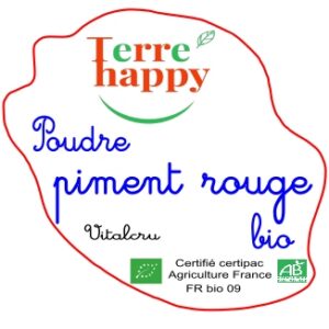 poudre de piment rouge bio – capsicum annuum