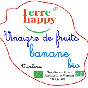 vinaigre de fruits banane bio