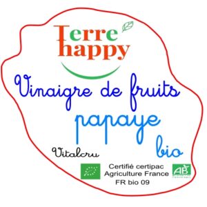 vinaigre de papaye bio