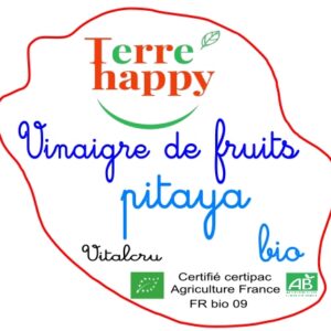 vinaigre de fruits Pitaya bio
